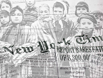 Image from Reporting on the Times: The New York Times and the Holocaust